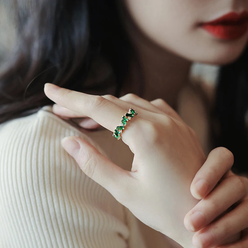 Emerald Eternity Ring